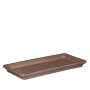 Soucoupe rectangulaire pour jardinière DULAN en terre cuite, marron, 42,5x3,8cm