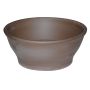 Bac à plantes en terre cuite MARZANO, patiné, marron, 11,5 cm, Ø 23 cm