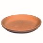 Soucoupe ronde pour pot de fleurs NUVENS en terre cuite, 2 cm, Ø 17 cm
