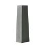 Colonne décorative pour plantes MIRYON en Fiberstone, grise, 30x30x115cm