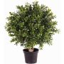 Buis artificiel TOM, tronc naturel, crossdoor, 35cm, Ø25cm