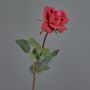 Rose décorative AMELIE, rouge, 70cm, Ø8cm