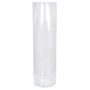 Vase à poser au sol cylindrique SANYA OCEAN en verre, transparent, 70cm, Ø19,5cm