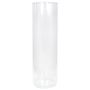 Vase à poser au sol cylindrique SANYA OCEAN en verre, transparent, 50cm, Ø15cm