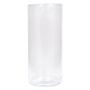 Vase cylindrique en verre SANYA OCEAN, transparent, 25cm, Ø11,5cm