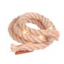 Corde en herbe ARNAR avec guirlande lumineuse blanc chaud, beige, Ø1,5cm