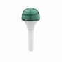 OASIS® Mousse à piquer humide pour un support de bouquet de mariée avec une poignée en plastique, grille, vert, Ø7cm