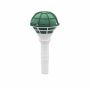 OASIS® Mousse à piquer humide pour un support de bouquet de mariée avec une poignée en plastique, grille, vert, Ø8cm