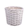 Corbeille à plantes AHMANIU, blanc, 16cm, Ø18cm