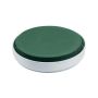 OASIS® Mousse à piquer humide dans une coupe pour des compositions florales, coupe en plastique, vert-blanc, 4cm, Ø20cm