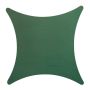 OASIS® Mousse à piquer humide Coussin , fleurs de deuil, fond en mousse rigide Foam Frames, vert, 46x46x6cm