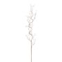 Branche décorative Noisetier DREVON, rose métallique, 125cm