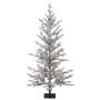 Sapin artificiel LILLESAND SPEED DELUXE, recouvert de neige, LED, 120cm, Ø60cm