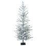 Sapin artificiel LILLESAND SPEED DELUXE, recouvert de neige, LED, 150cm, Ø65cm