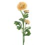 Fleur décorative Renoncule PROTO, pêche, 65cm