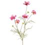 Branche artificielle en forme de petite corbeille décorative PONGAU, rose, 70 cm, Ø 5-7 cm