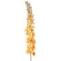Bougie synthétique en velours UCHANA, jaune-or, 110cm, Ø7cm
