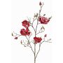 Branche de magnolia en tissu JACKA, fuchsia, 105cm