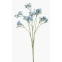 Gypsophile artificiel LITAGO, bleu, 70 cm, Ø 1,5 cm