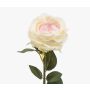 Fleur artificielle rose THYRI, rose crème, 65 cm, Ø 10 cm