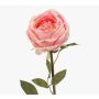 Fleur artificielle Rose THYRI, rose, 65 cm, Ø 10 cm