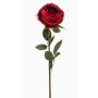 Fleur artificielle rose THYRI, rouge, 65 cm, Ø 10 cm