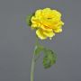 Fleur artificielle renoncule KRISTY, jaune, 60cm, Ø10cm
