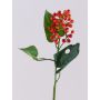 Branche décorative de baies de sureau HOLDA, orange, 45cm