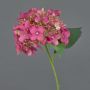 Fleur artificielle hortensia CALESA, fuchsia, 50cm, Ø15cm