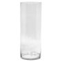 Vase cylindrique en verre SANSA OCEAN, transparent, 60cm, Ø20cm