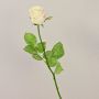 Rose artificielle OPHELIE, rose crème, 85 cm, Ø 7 cm