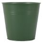 Seau en zinc BRETAL, vert mat, 12,5cm, Ø13cm