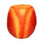 Table d'appoint MOLANI, en forme de tulipe, orange, 45cm, Ø46,5cm