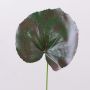 Feuilles de géraniums artificiels HEIDEGARD, vert-rouge, 38cm, Ø14cm
