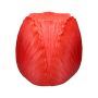 Table d'appoint MOLANI, en forme de tulipe, rouge, 45cm, Ø46,5cm