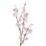 Branche décorative de pommier en fleurs LOUISA, rose-blanc-vert, 80cm, Ø3-4cm
