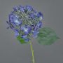 Fleur artificielle hortensia CALESA, bleu foncé, 50cm, Ø15cm