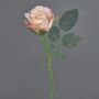 Rose artificielle ELLI, rose, 30cm, Ø6cm