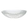 Coupelle porte-bougie AVALYNN en verre transparent, 30x23x6cm