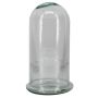 Cloche en verre FRANKHILDE avec soucoupe, recyclé, transparent, 32cm, Ø17,6cm