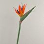 Fleur décorative oiseau de paradis MELIORN, orange-violet, 80cm, 14x19cm