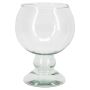 Grand verre à cognac NELMAR sur pied, recyclé, transparent, 19cm, Ø14cm