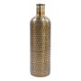Vase-bouteille en métal MAGDALINA, or, 53cm, Ø14,5cm
