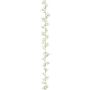 Guirlande de fleurs décorative Gypsophile LORBI, blanc, 185cm