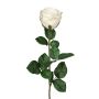 Fleur artificielle Rose NORLAN, blanc, 70cm, Ø8cm