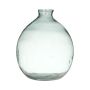 Vase en bouteille JOHANNAH, recyclé, transparent, 55cm, Ø46cm, 54L