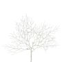 Branche décorative Gorgone STRAVO, blanc, 45cm