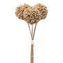 Botte d'allium décorative DUNZA, or métallique, 26cm