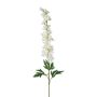 Fleur en plastique Pied d'alouette DREANY, blanc, 90cm