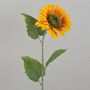 Tournesol artificiel ESDINA, jaune-orange, 75 cm, Ø 13 cm